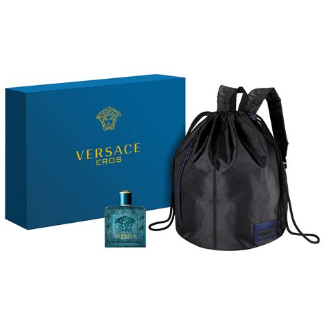 mens versace cologne with free duffel bag|Versace small bag.